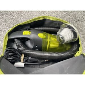 Autojoe ATJ-V501 12 Volt Portable Car Vacuum Cleaner 1 HEPA Filters New No Box